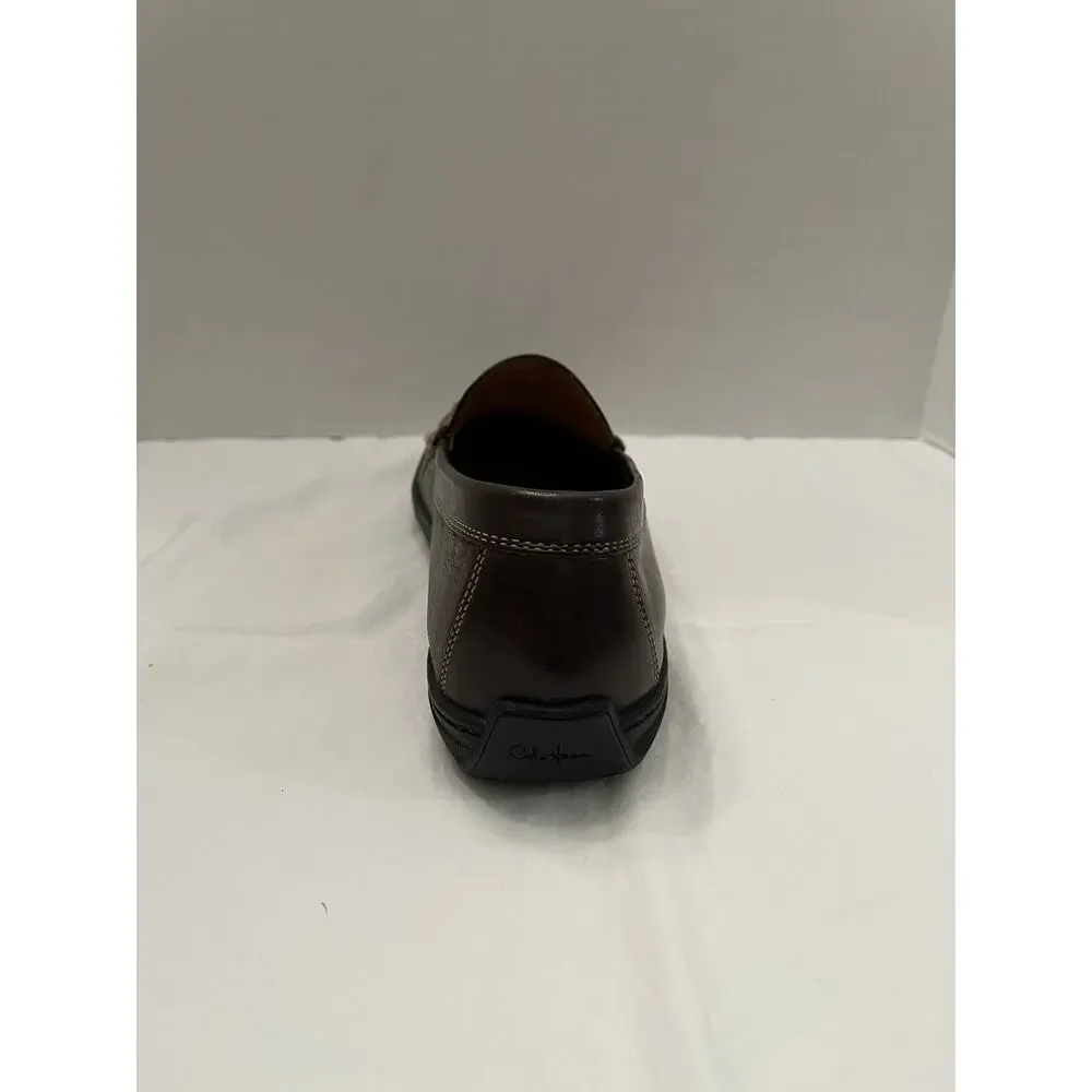 Size 8.5 Cole Haan Men’s Brown Leather Oxford Penny Loafers C07638 x F09
